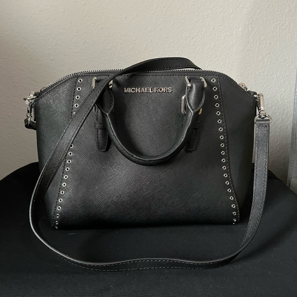 Michael Kors Ciara Grommet Crossbody